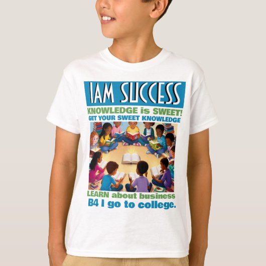 優れた知識 Tシャツ (正面)
