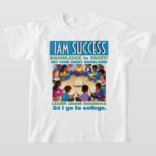 優れた知識 Tシャツ (レイダウン)