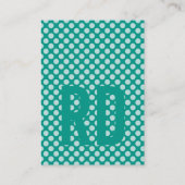 優れた読プロフェッショナル名刺 名刺 (裏面)