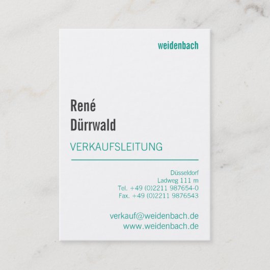 優れた読プロフェッショナル名刺 名刺 (正面)