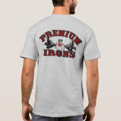 優れた鉄 Tシャツ (裏面)