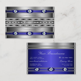 優れた銀の笛とラインフェイクストーン 名刺