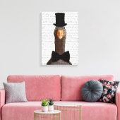 優れた鵞鳥 キャンバスプリント (インサイチュ (リビング))