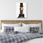 優れた鵞鳥 キャンバスプリント (インサイチュ (寝室))