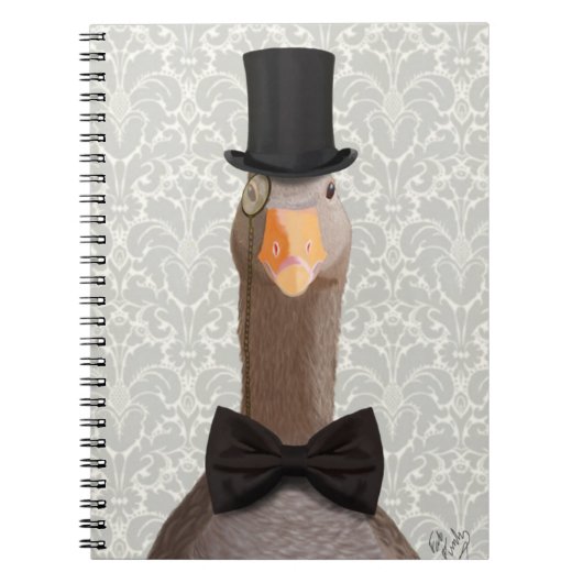 優れた鵞鳥 ノートブック (正面)