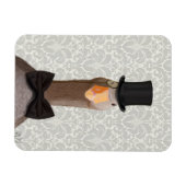 優れた鵞鳥 マグネット (横)