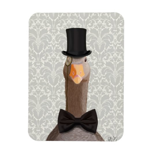 優れた鵞鳥 マグネット (縦)