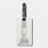 優れた鵞鳥 ラゲッジタグ (裏面縦)