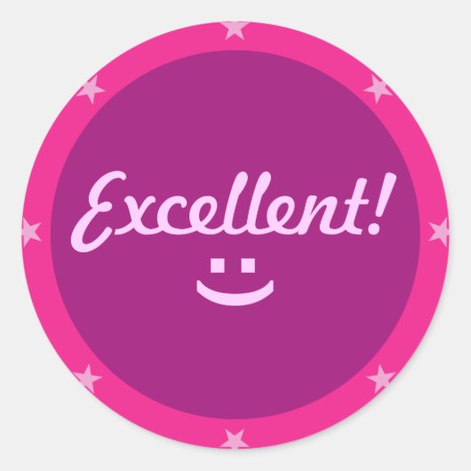 優れた2 -先生ステッカーシリーズ ラウンドシール (正面)