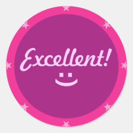 優れた2 -先生ステッカーシリーズ ラウンドシール