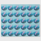 優れた！，クラゲ ラッピングペーパー (フラット)