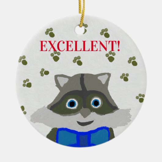 優れた セラミックオーナメント (正面)