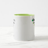 優れた、優れた、スポッ素晴らしト ツートーンマグカップ (中央)