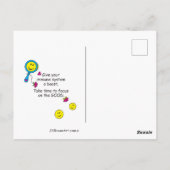 優れた_葉書に焦点を合わせる ポストカード (裏面)