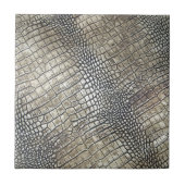 優れたCROCの革質 タイル (正面)