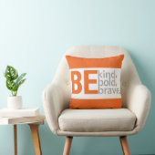 優エレガントしいことわざ付きオレンジ クッション (椅子)