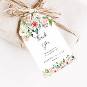 優エレガントしい秋のフローラが結婚ありがとう ギフトタグ