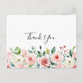 優エレガントしい秋フローラ ポストカード (正面)