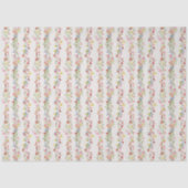 優エレガントしい花模様 薄葉紙 (正面)