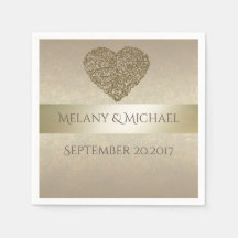 優エレガントしい黄金の抽象芸術結婚ハート