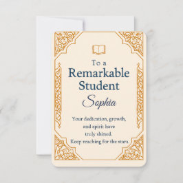 優エレガントれたスタッドのお祝いカード サンキューカード