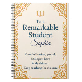 優エレガントれたスタッドのお祝いカード ノートブック