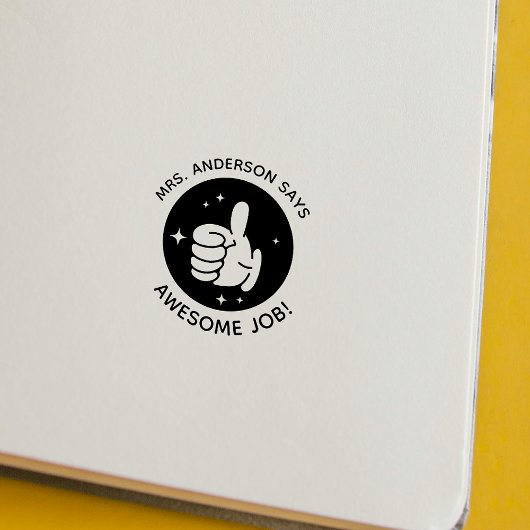 優カスタムれた職業先生校を卒業 ラバースタンプ