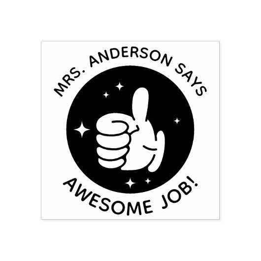 優カスタムれた職業先生校を卒業 ラバースタンプ (インプリント)