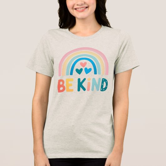 優カラフルしさ トライブレンドTシャツ (正面)