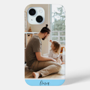 優パーソナライズされたしい娘のコラージュ iPhone 15ケース