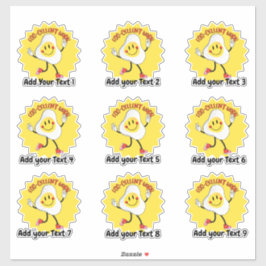 優パーソナライズされたれた食品先生報酬シール シール