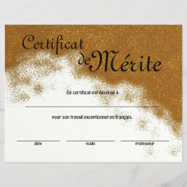 優フランスの先性証明書の種類 チラシ