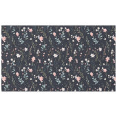 優ミニマルしいカラフルガーデンワイルドフラワー子供部屋 テーブルクロス (正面(横))