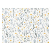 優ミニマルしいカラフルガーデンワイルドフラワー子供部屋 テーブルクロス (正面(横))