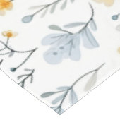 優ミニマルしいカラフルガーデンワイルドフラワー子供部屋 テーブルクロス (アングル)