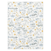 優ミニマルしいカラフルガーデンワイルドフラワー子供部屋 テーブルクロス (正面)