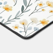 優ミニマルしいカラフルガーデンワイルドフラワー子供部屋 デスクマット (コーナー)