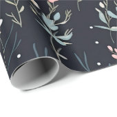 優ミニマルしいカラフルガーデンワイルドフラワー子供部屋 ラッピングペーパー (ロールコーナー)