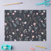 優ミニマルしいカラフルガーデンワイルドフラワー子供部屋 薄葉紙 (クラフト)