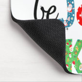 優メリーしいすてきクリスマスツリー家族Ch マウスパッド (コーナー)