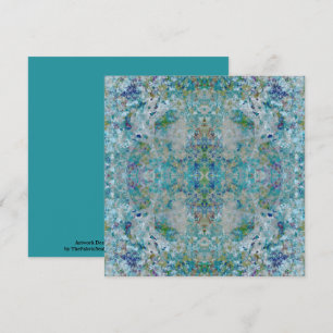 優ユニークモダンれた抽象芸術デザイン カード