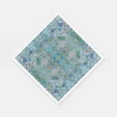 優ユニークモダンれた抽象芸術デザイン スタンダードランチョンナプキン (角)