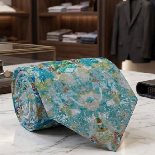 優ユニークモダンれた抽象芸術デザイン ネクタイ