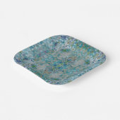 優ユニークモダンれた抽象芸術デザイン ペーパープレート (傾斜あり)