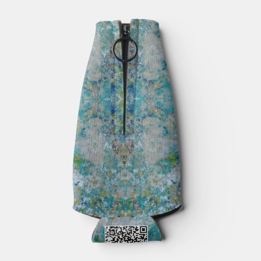 優ユニークモダンれた抽象芸術デザイン ボトルクーラー (裏面)