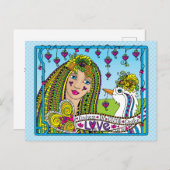 優与えしさ ポストカード (正面/裏面)