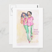 優先ライフはがき ポストカード (正面/裏面)