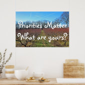 優先事項ポスター ポスター (キッチン)