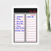 優先付け カード (正面)