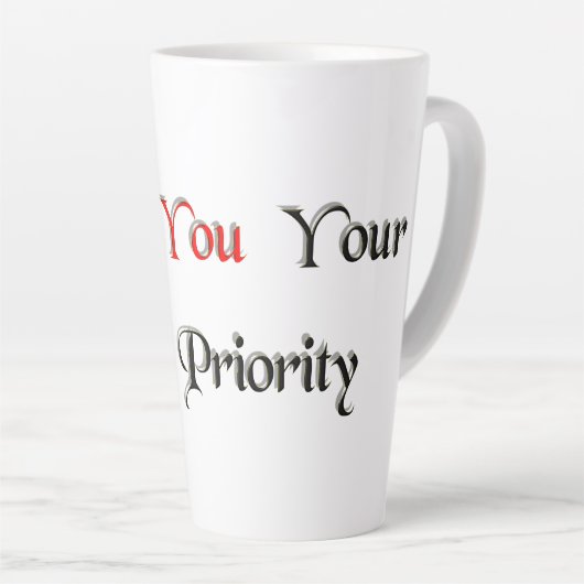 優先度1 カフェラテマグ (右アングル)